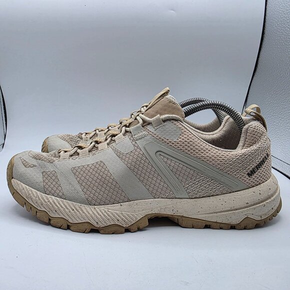 Merrell MQM Ace Tec 1TRL Oyster Chalk Mens Size 9.5 White Shoes Hiking Casual - Picture 13 of 13